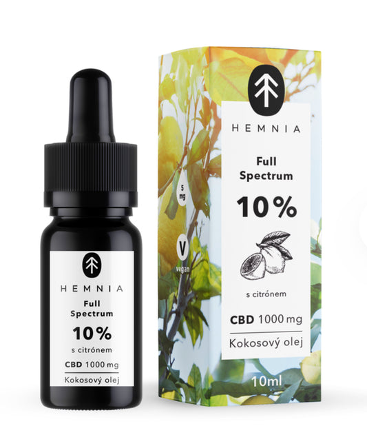 CBD oil with lemon 1000mg