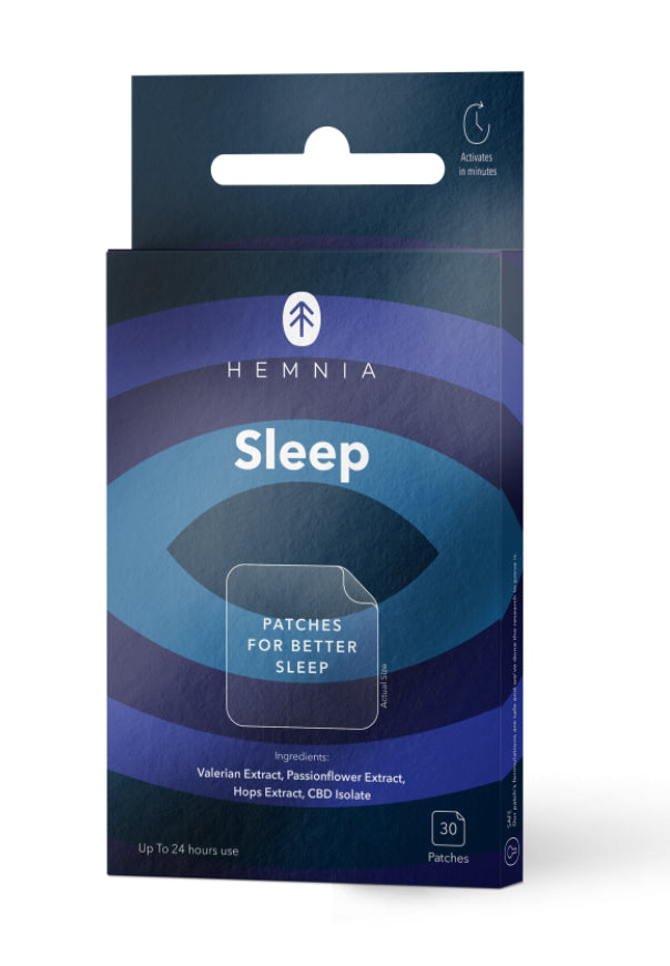 Hemnia Sleep - Patches to improve sleep quality, 30 pcs