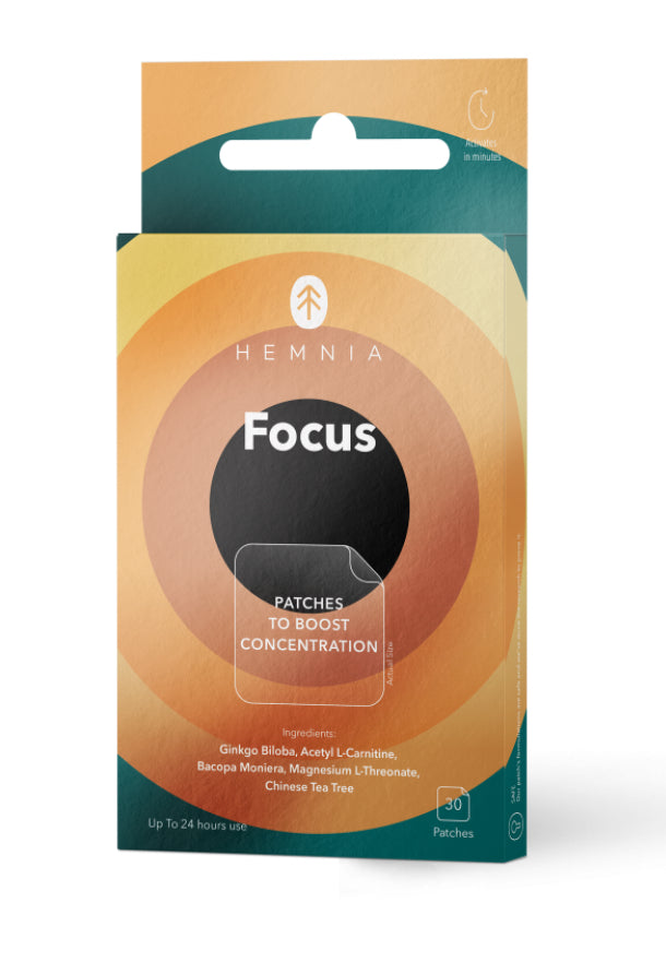 Focus - Concentration Support Patch, 30 pcs