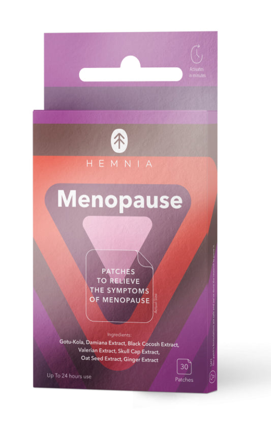 Hemnia Menopause - Patches to relieve menopause symptoms, 30 pcs