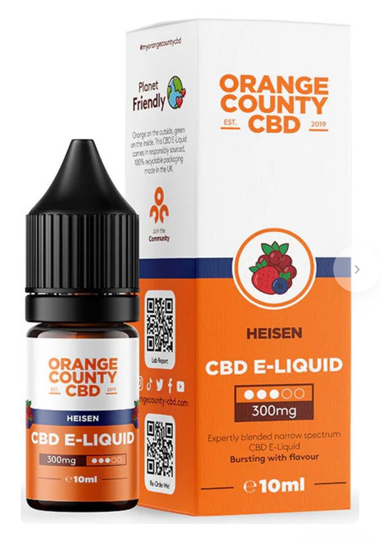 Orange County CBD E-Liquid Heisen, CBD 300 mg, 10 ml