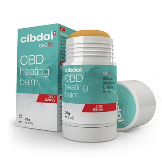 Cibdol Heating balm 52 mg CBD, 26 g