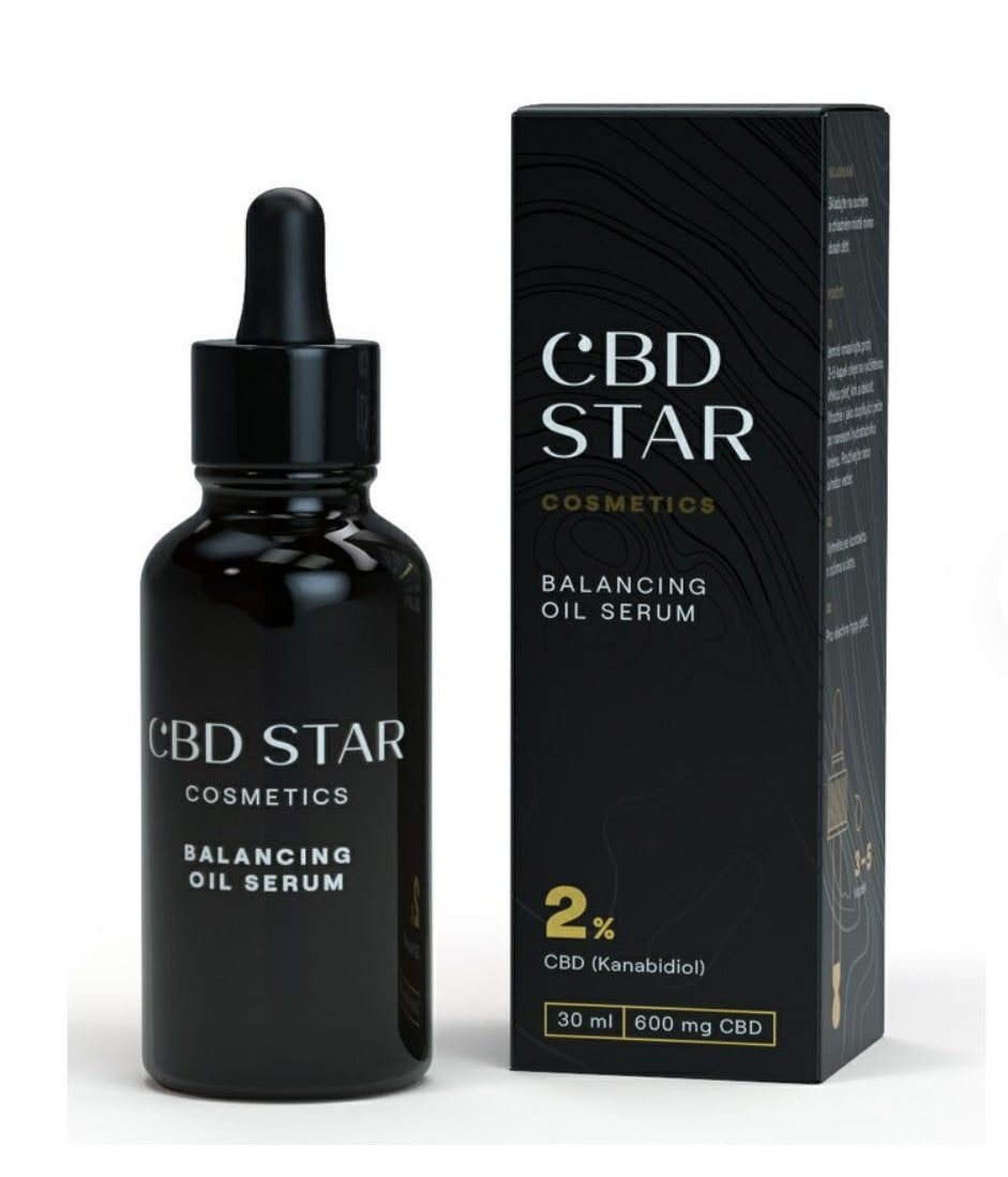 CBD Star Balancing oil serum, 600 mg CBD, 30 ml