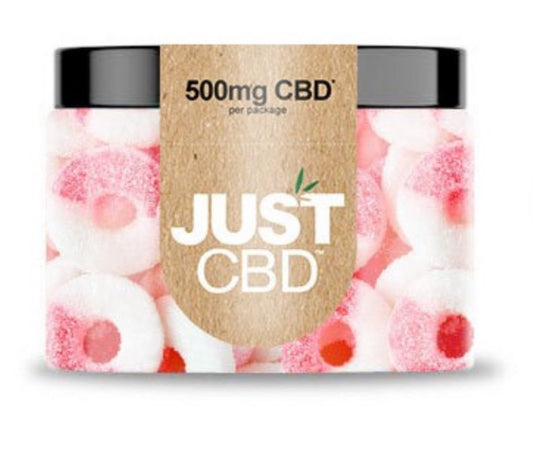 JustCBD Gummies Melon Rings 3000 mg