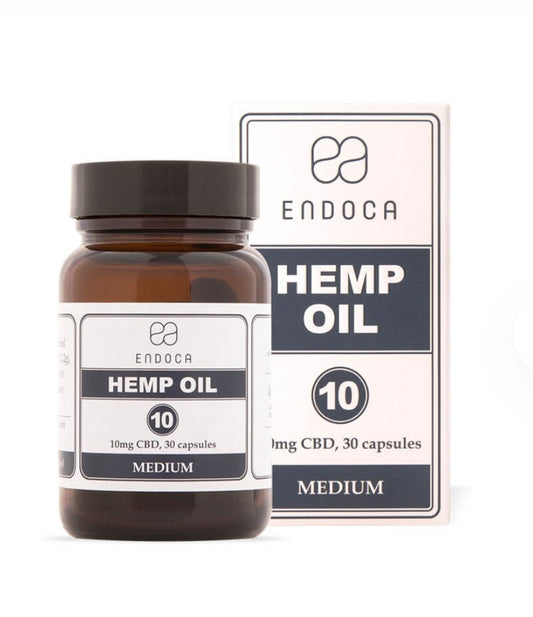 Endoca Hemp Oil Capsules 300 mg CBD, 30 pcs