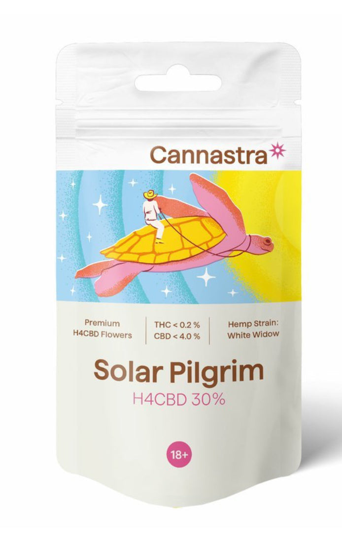 Cannastra H4CBD Flower Solar Pilgrim (White Widow) 30%, 5 grams