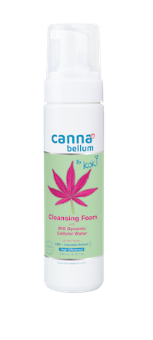 Cannabellum Cleansing Foam by KOKI 200 ml