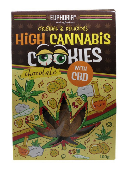 Euphoria cereal chocolate biscuits with CBD 100 g