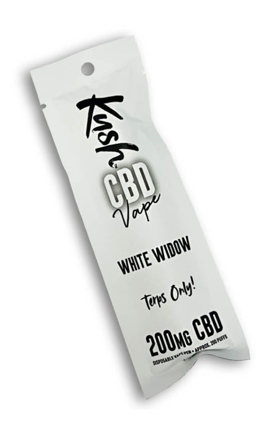 Kush Vape CBD Vape Pen White Widow 2.0, 200 mg CBD