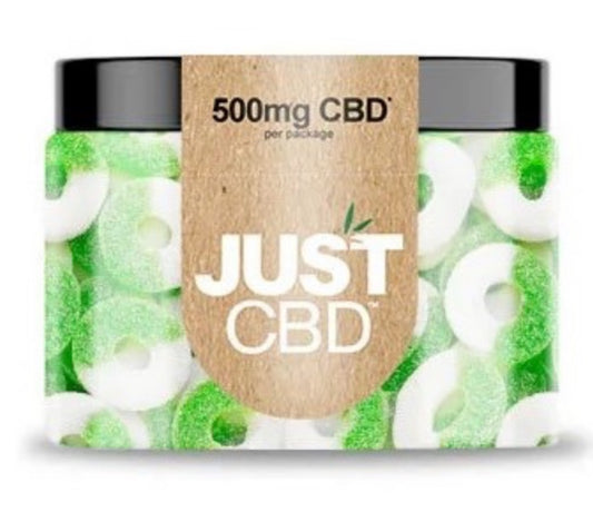 JustCBD Gummies Apple Rings 1000mg