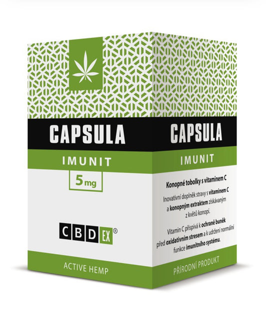 CBDex CBD Imunit Capsula 30 pcs, 150 mg