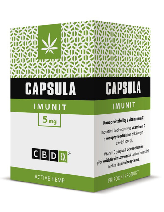 CBDex CBD Imunit Capsula 60 pcs, 300 mg