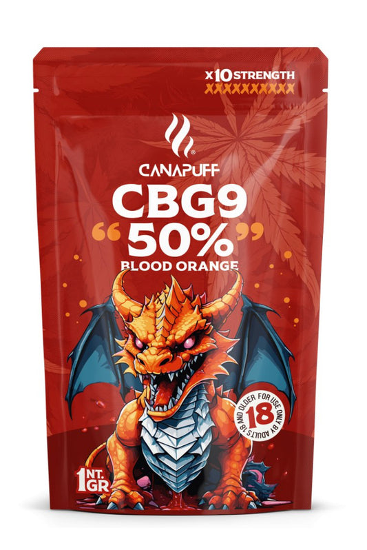 CanaPuff CBG9 Flowers Blood Orange, 50 % CBG9