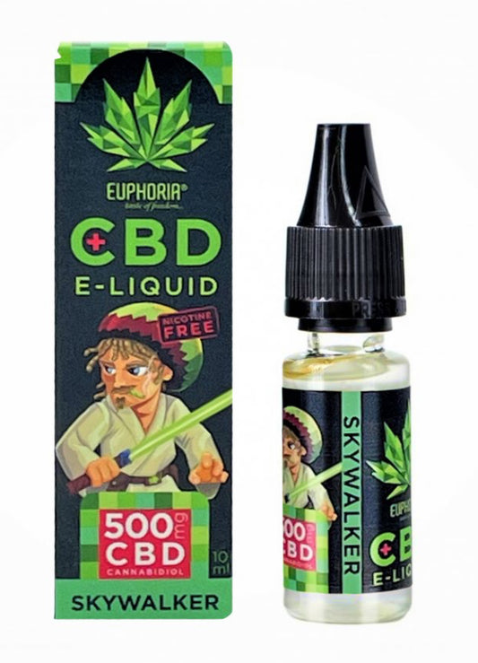 Euphoria CBD E-liquid Skywalker 10 ml, 500 mg