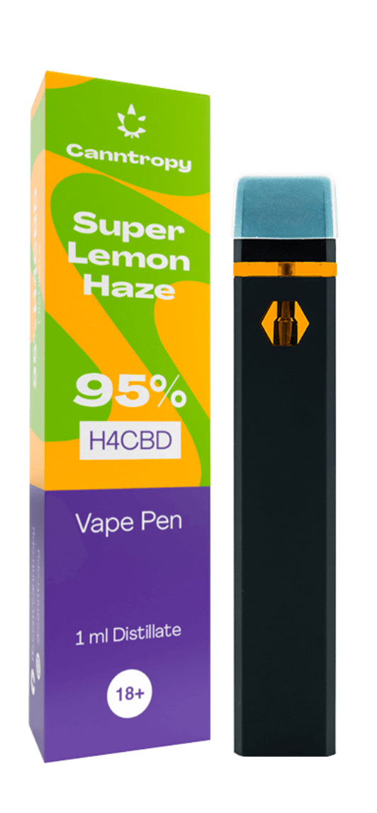 Canntropy H4CBD Vape Pen Super Lemon Haze 95%, 1 ml