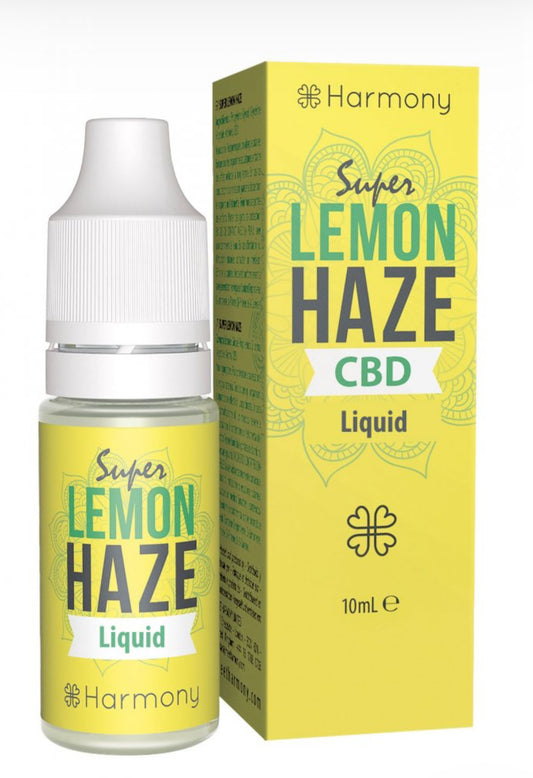 Harmony CBD Liquid Super Lemon Haze 10ml,600 mg CBD