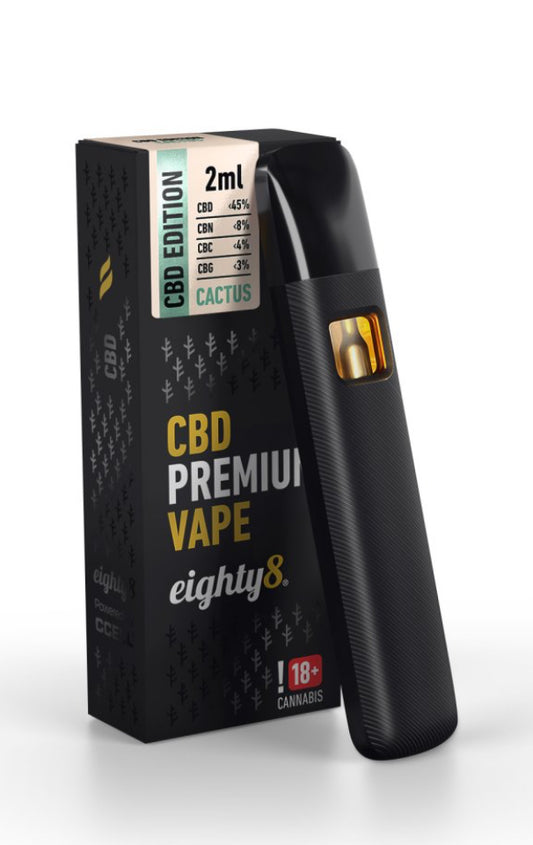 Eighty8 CBD Vape Cactus, 45 % CBD, 2 ml