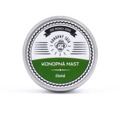 Konopný Táta Travel Hemp ointment pure, 15 ml, 17 mg CBD