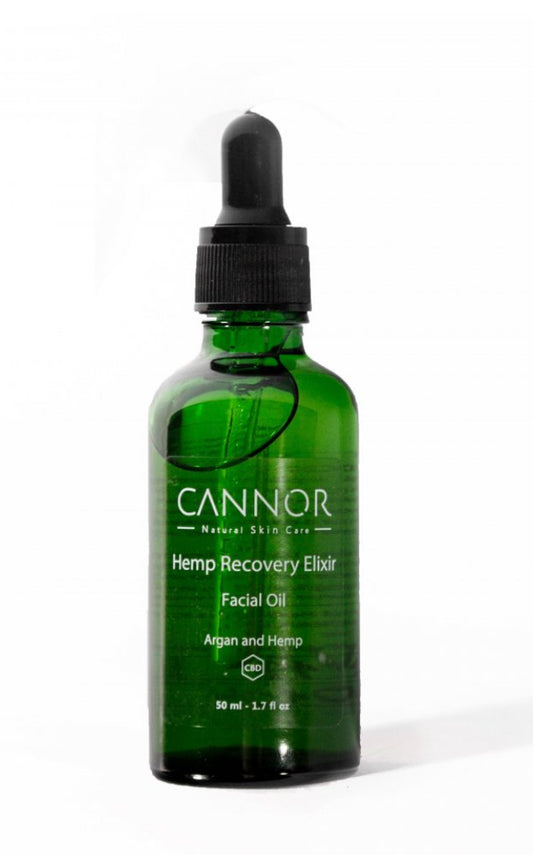 Cannor Hemp Recovery Elixir – Facial Oil with CBD – 500ml