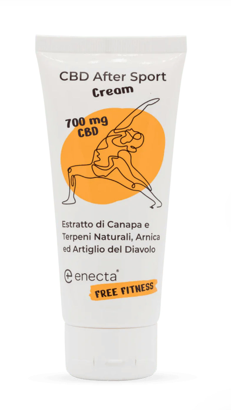 Enecta CBD After Sport Cream, 700 mg CBD, 100 ml