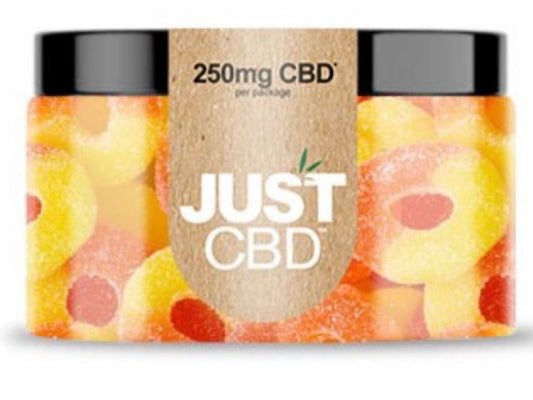 CBD Gummies Peach Rings 3000mg